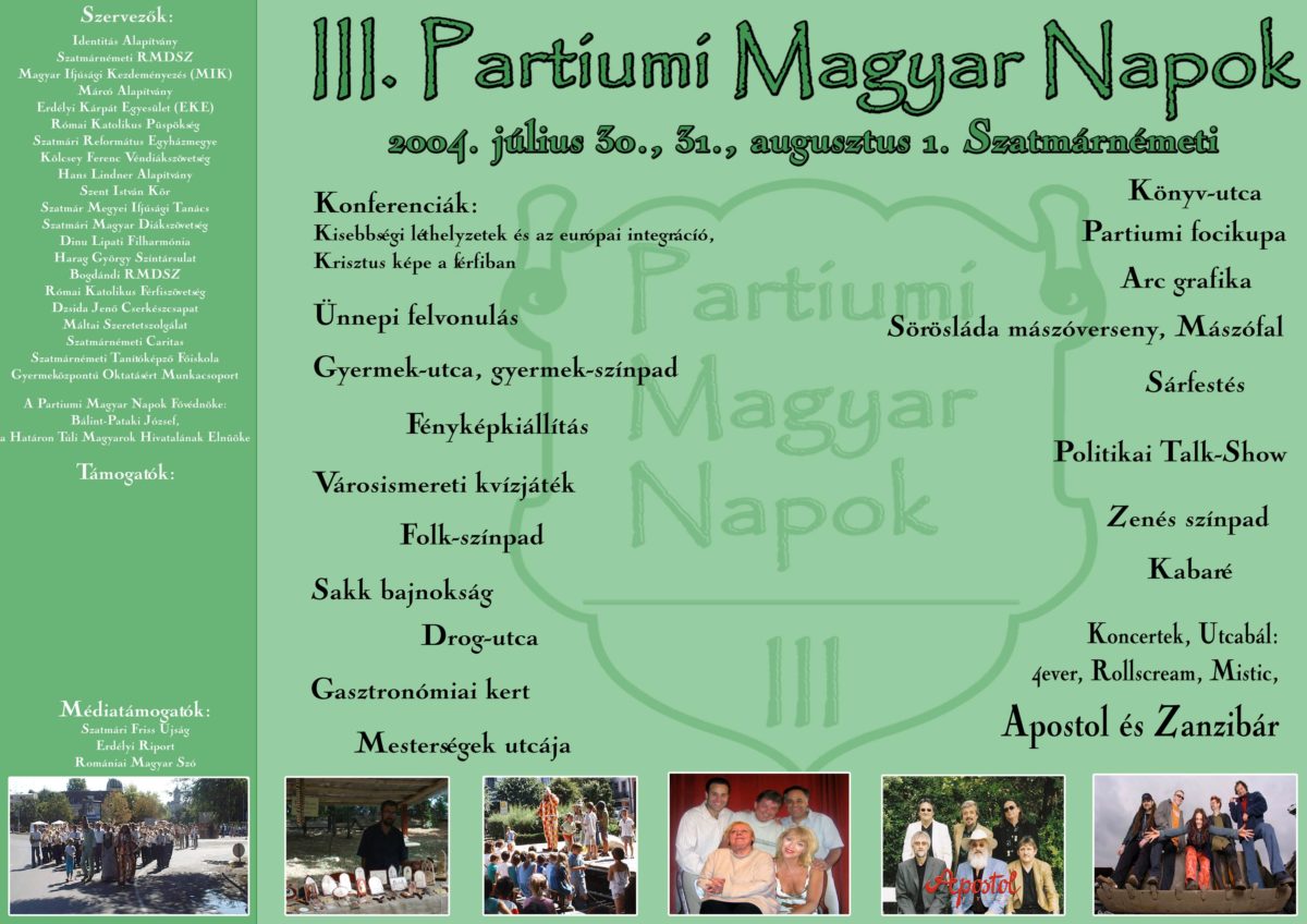 Partiumi Magyar Napok 2004 - III. 